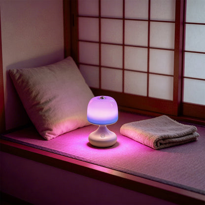 Mini Scalloped Shade Table Lamp with Touch Control, 4.76 Inches Tall - Image 5