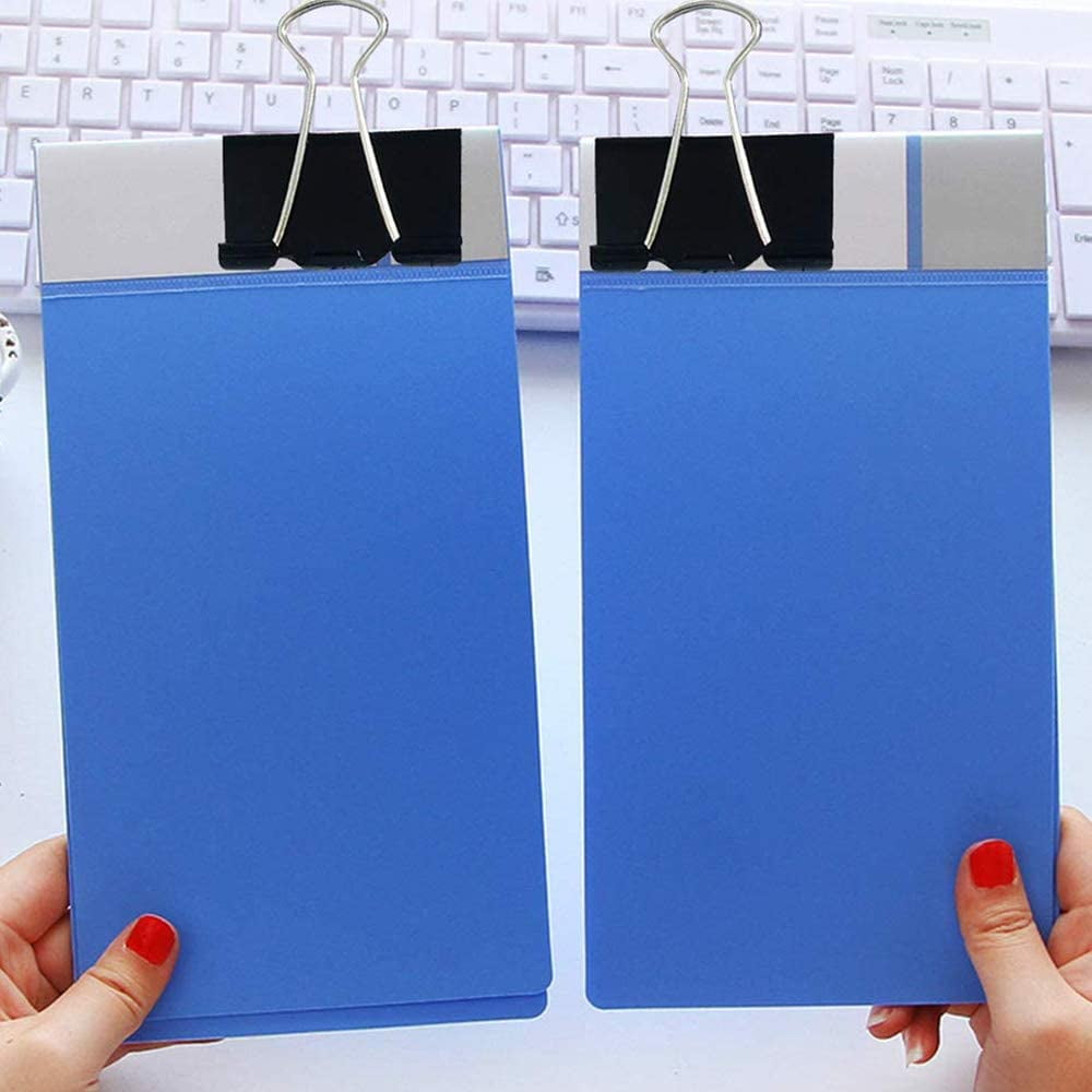 Oversized Binder Clips in Tempered Steel, Ten Clips at 2 Inches Wide - Image 4