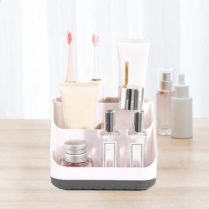 Slant Front Desk Caddy with Removable Dividers, 6.1 Inches Square - Image 5