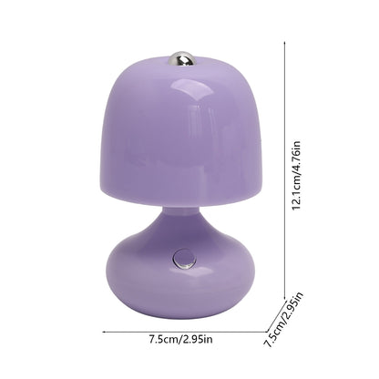 Mini Scalloped Shade Table Lamp with Touch Control, 4.76 Inches Tall - Image 3