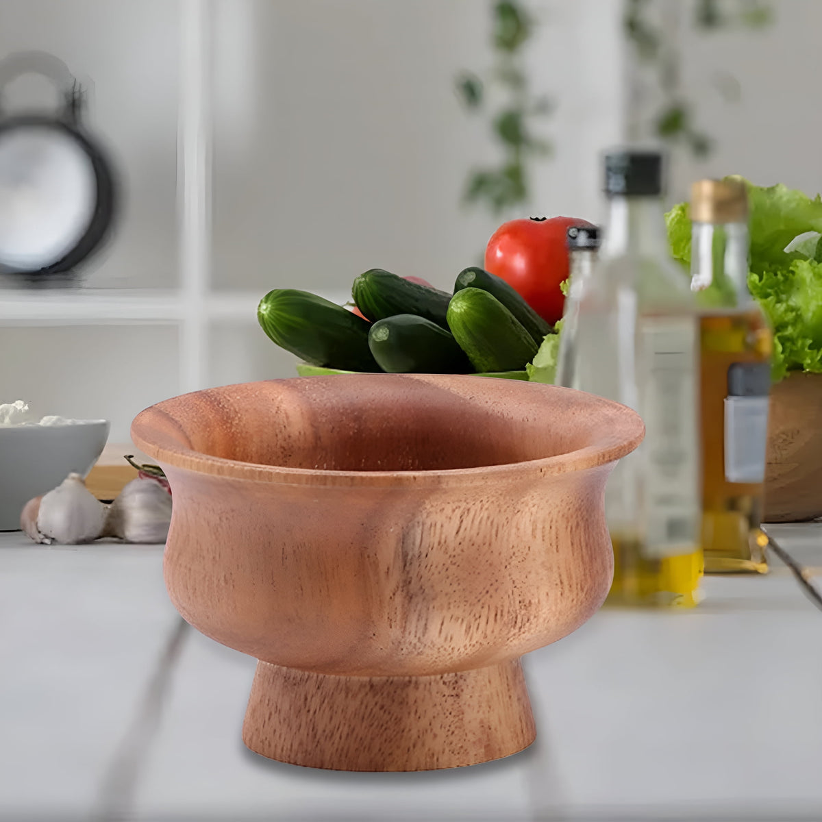 Small Wooden Bowl for Potpourri, Fruit or Odds and Ends - Image 2