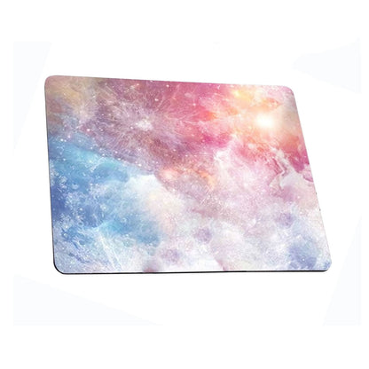 Washable Fabric Mouse Pad with a Rubber Base, 8.6 by 7 Inches