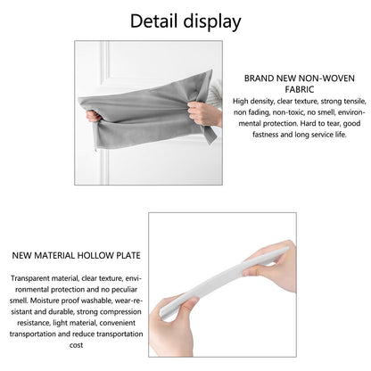 Hanging Closet Shoe Shelf with 10 Compartments, 47 Inches of Vertical Space - Image 6