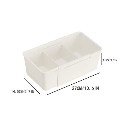 Expandable Drawer Organizer with Sliding Dividers, Moulded Plastic Tray - Image 4