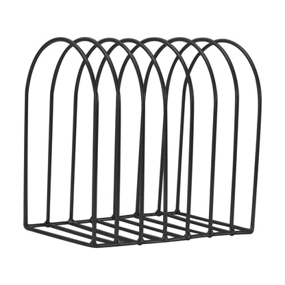 Wire Desktop File Sorter with Nine Slots for Folders and Magazines - Image 2